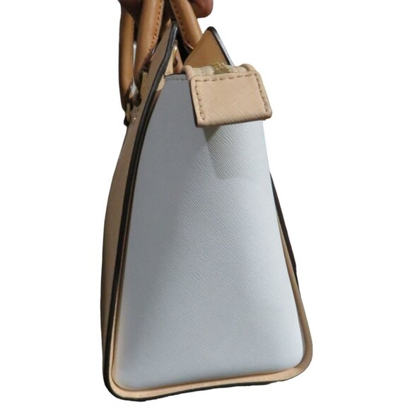 Michael Kors Selma Color Block Saffiano Leather Crossbody Tote 2WAY Handbag - Picture 3 of 11